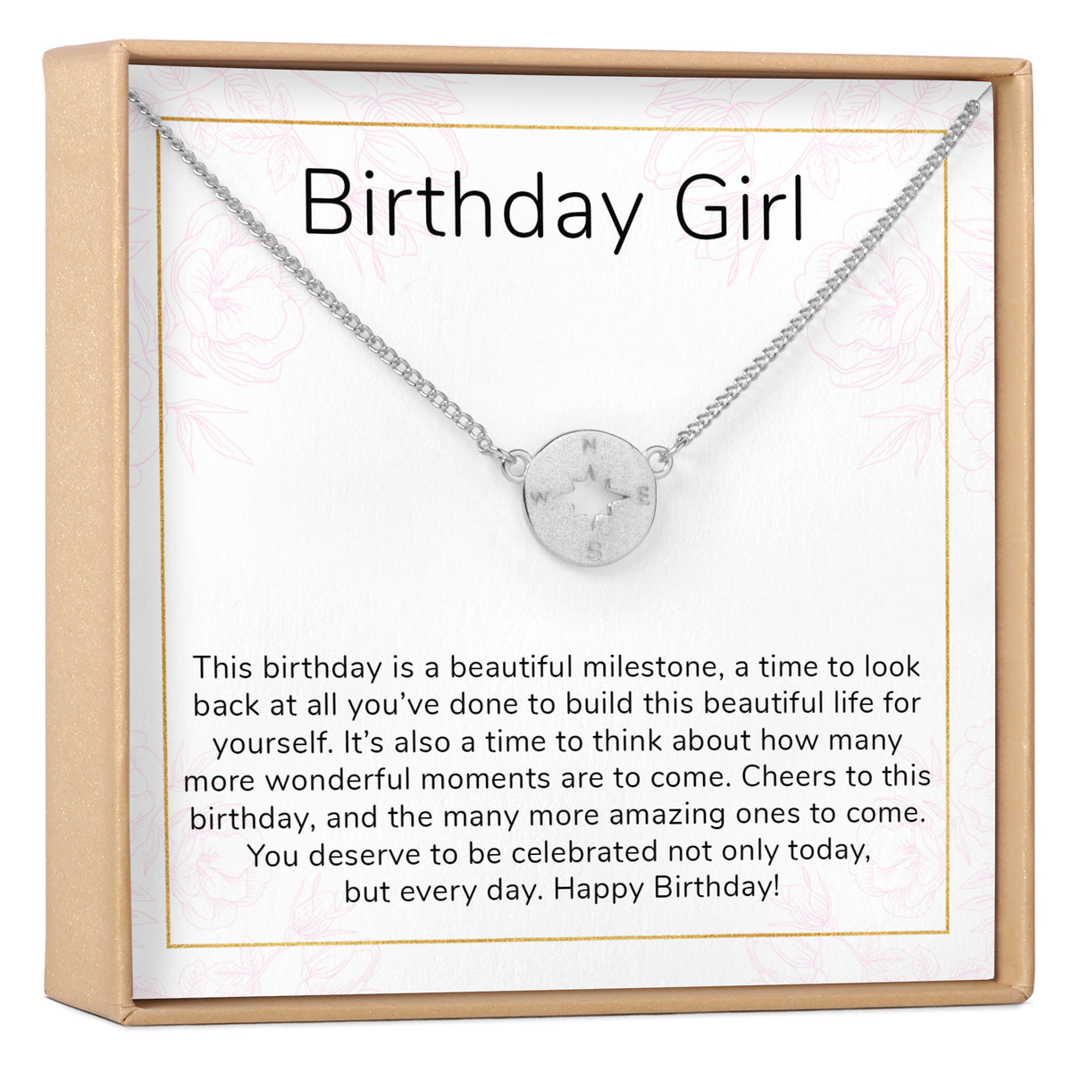 21 Year Old Birthday Wishes Gift Silver Plated Charm Bracelet