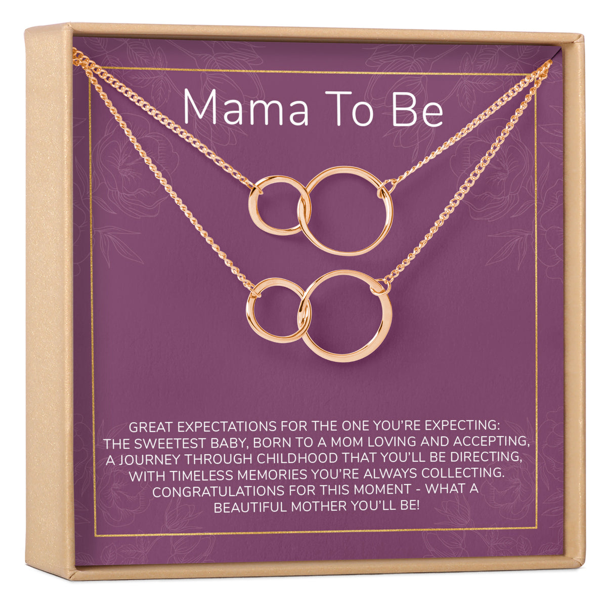 Expecting Mom Necklace, Multiple Styles