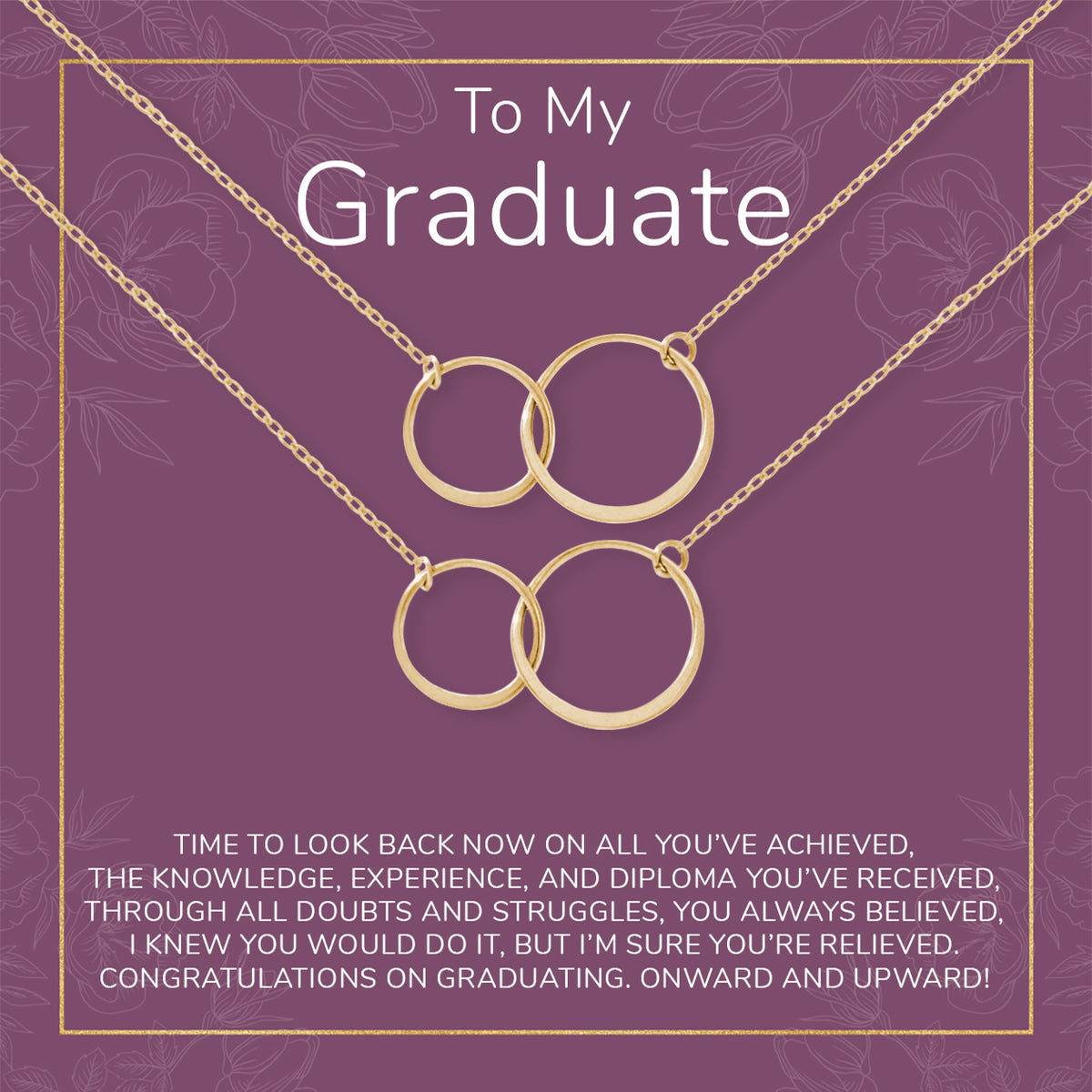 Graduation Necklace, Multiple Styles