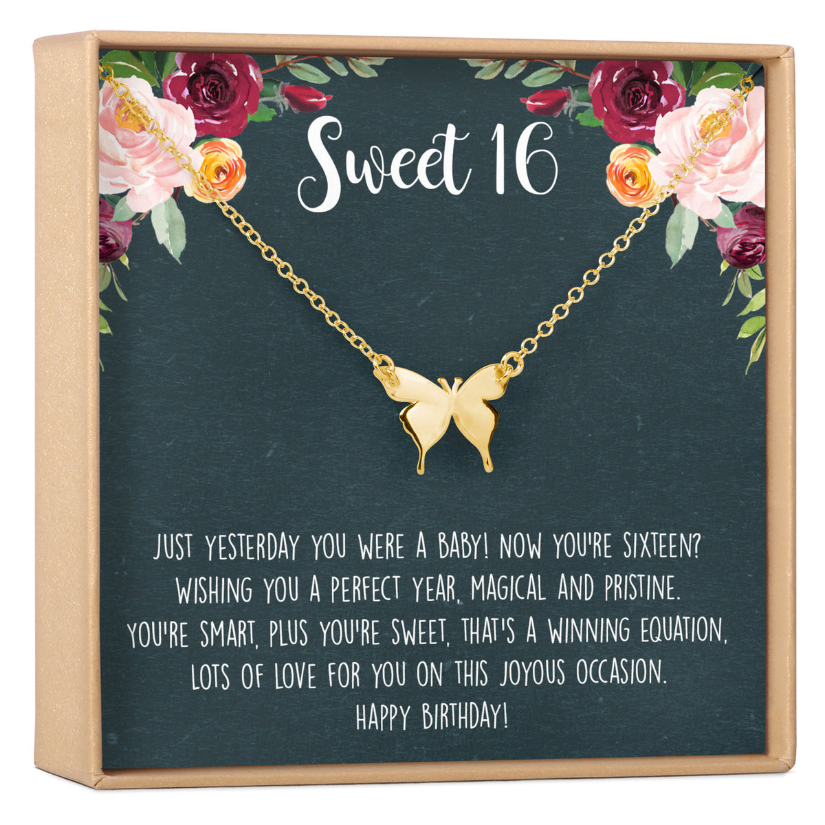 Sweet 16 Necklace, Multiple Styles