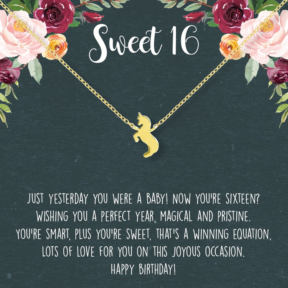 Sweet 16 Necklace