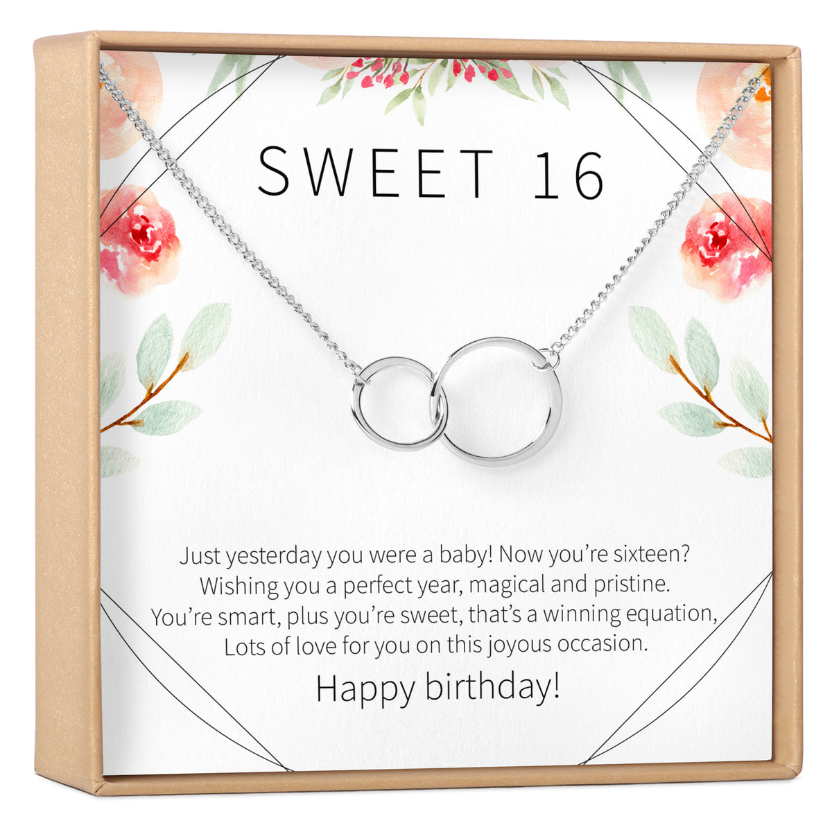 Happy 16th Birthday Gift Girl,Sweet 16 Necklace, Sweet 16 Gifts For Girls |  eBay