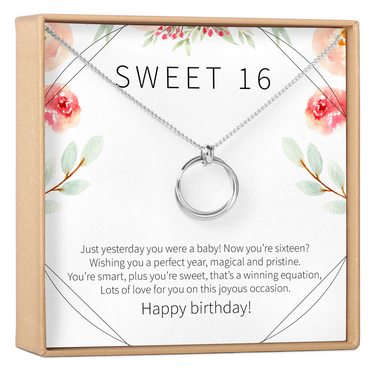 Sweet 16 Necklace, Multiple Styles