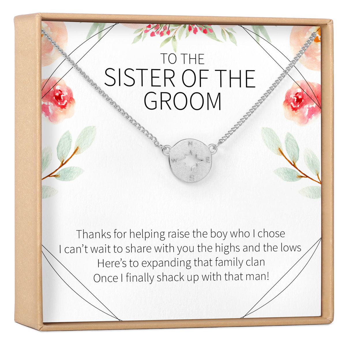 Sister of the Groom Necklace