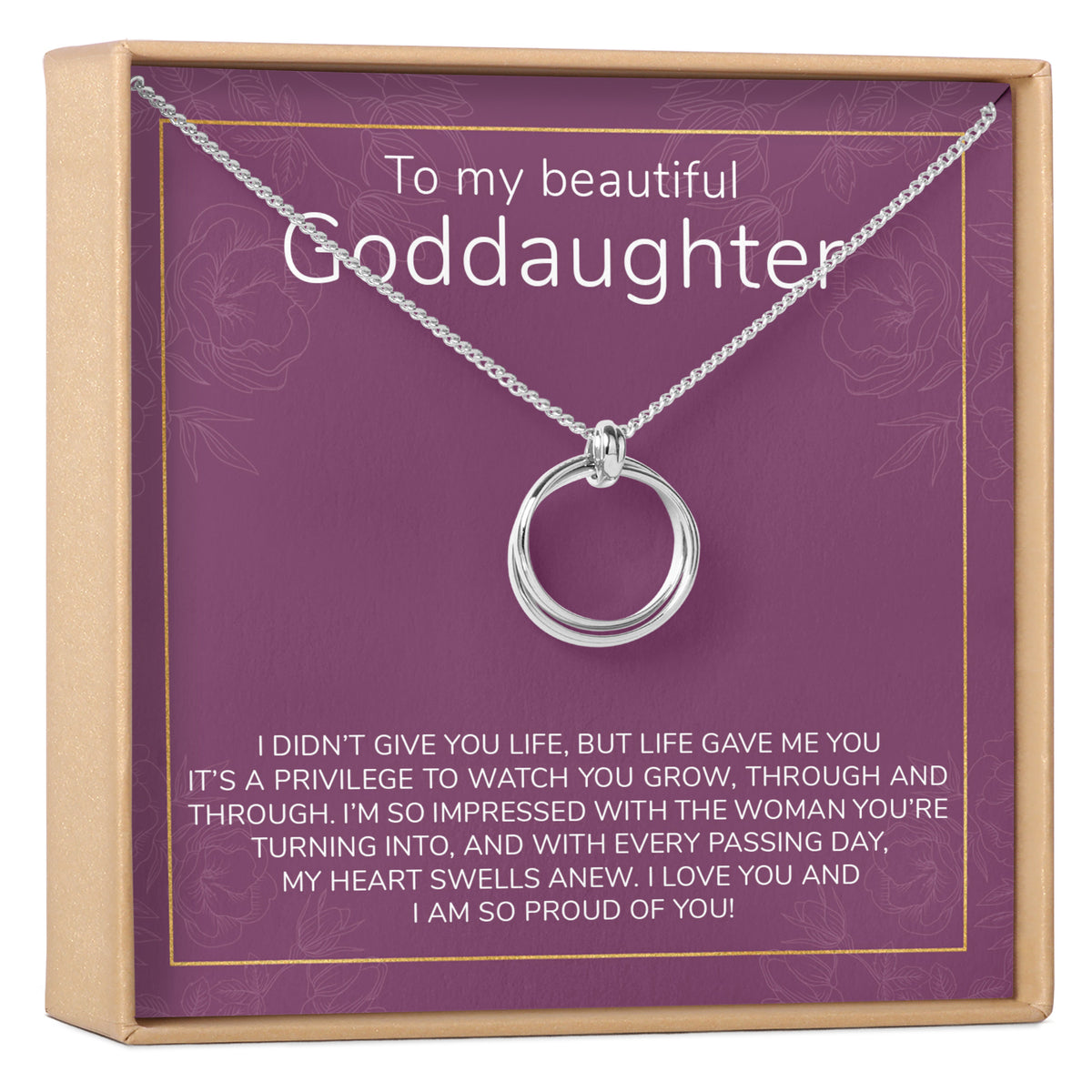 Goddaughter Necklace, Multiple Styles