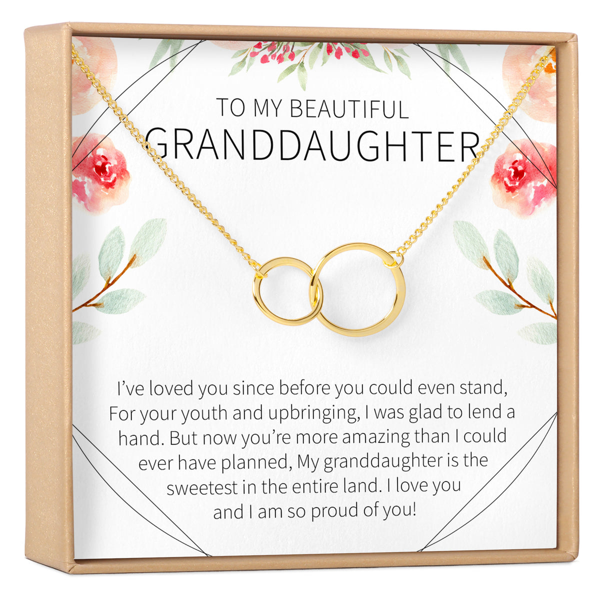 Granddaughter Necklace, Multiple Styles - Dear Ava