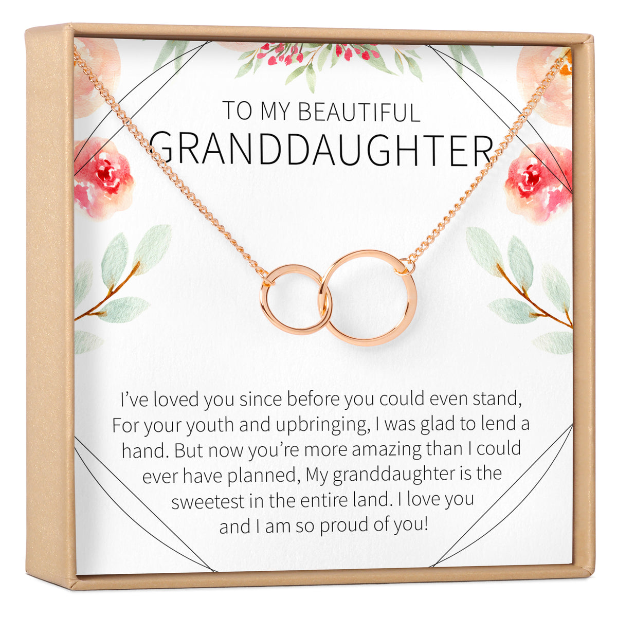 Granddaughter Necklace, Multiple Styles - Dear Ava