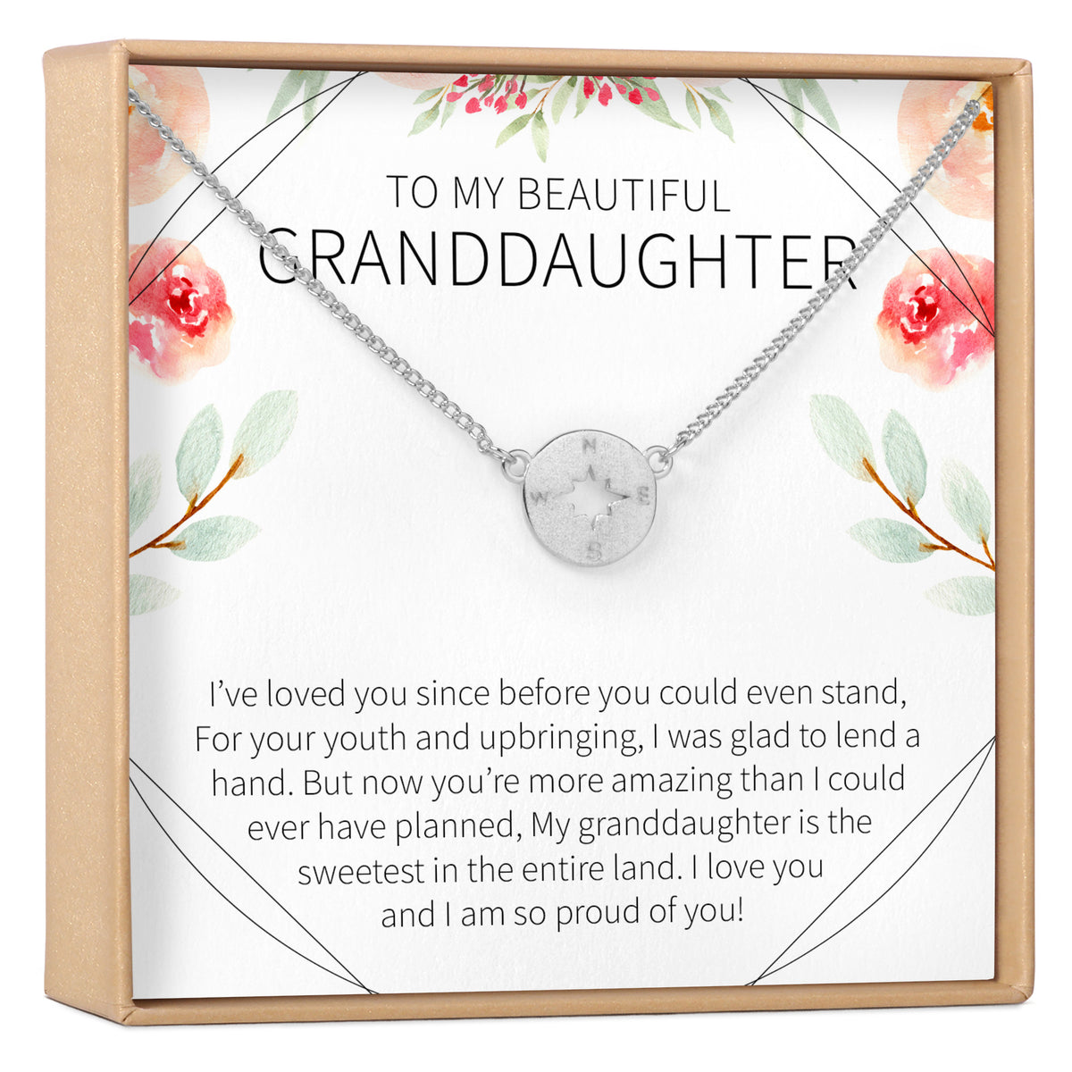 Granddaughter Necklace, Multiple Styles - Dear Ava