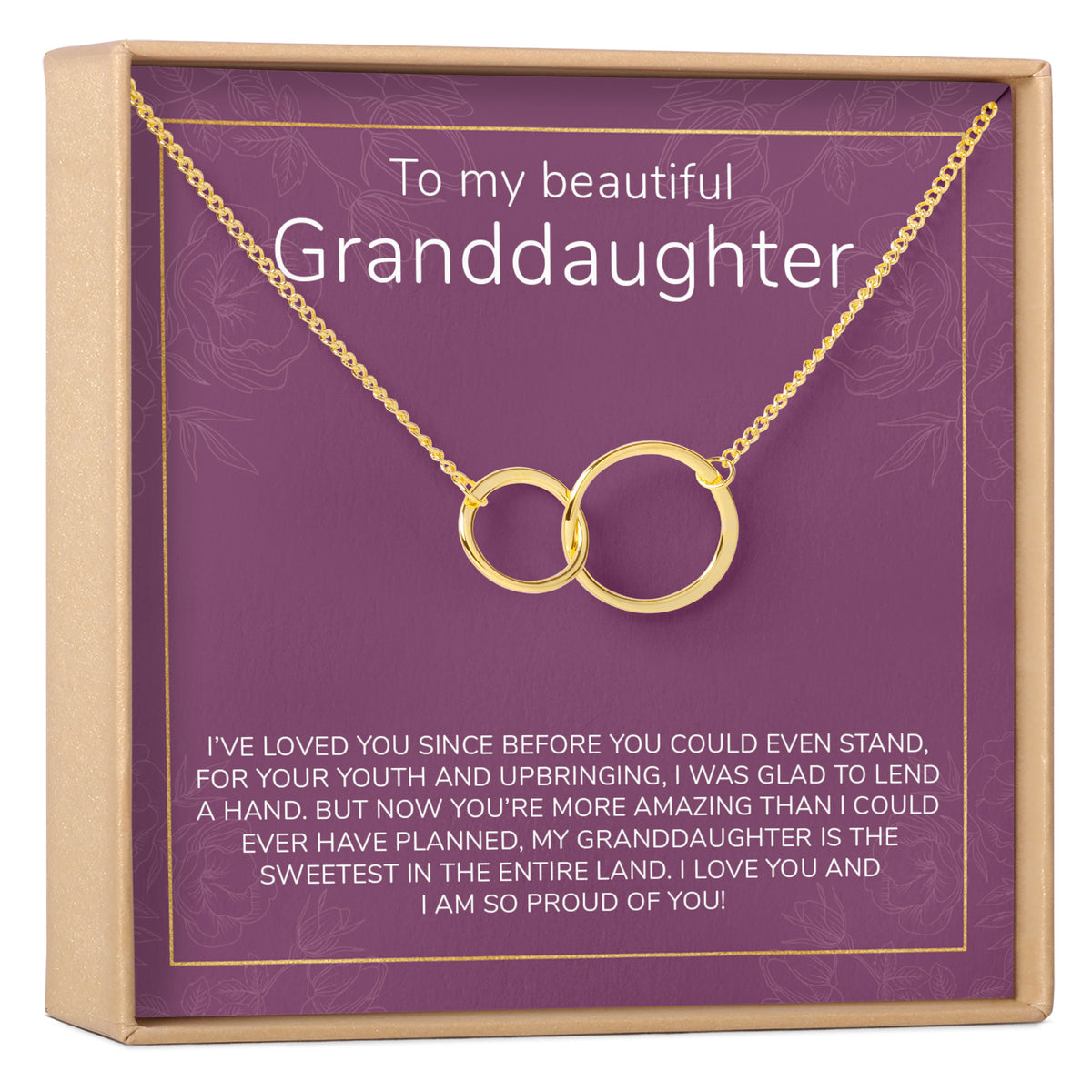 Granddaughter Necklace, Multiple Styles