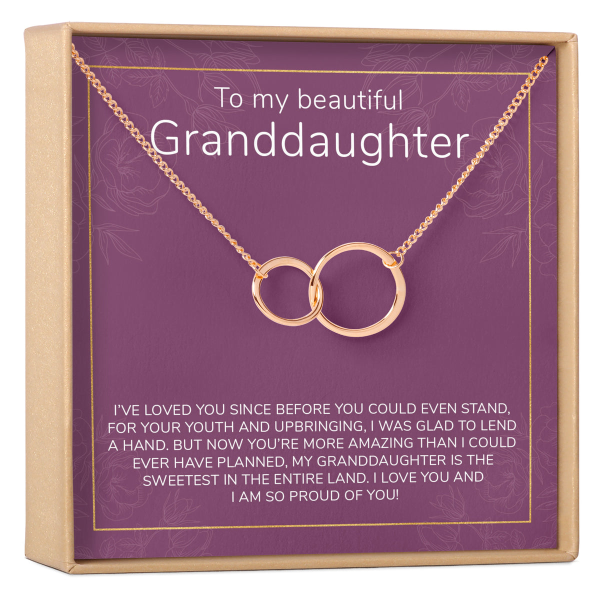 Granddaughter Necklace, Multiple Styles