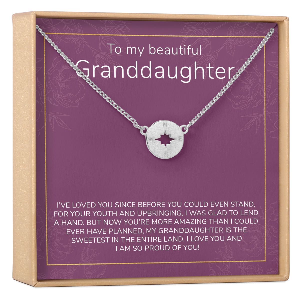 Granddaughter Necklace, Multiple Styles