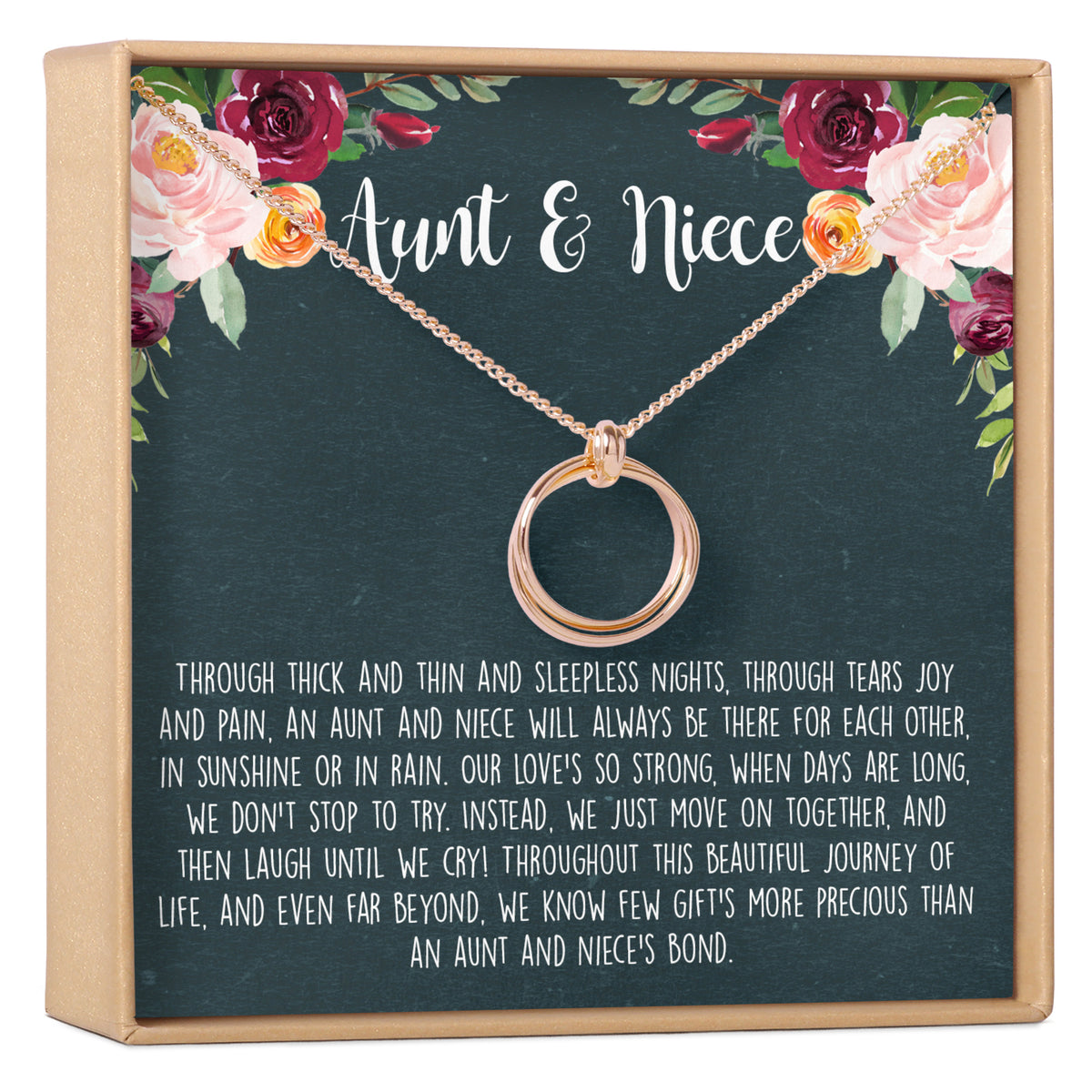 Aunt-Niece Necklace, Multiple Styles