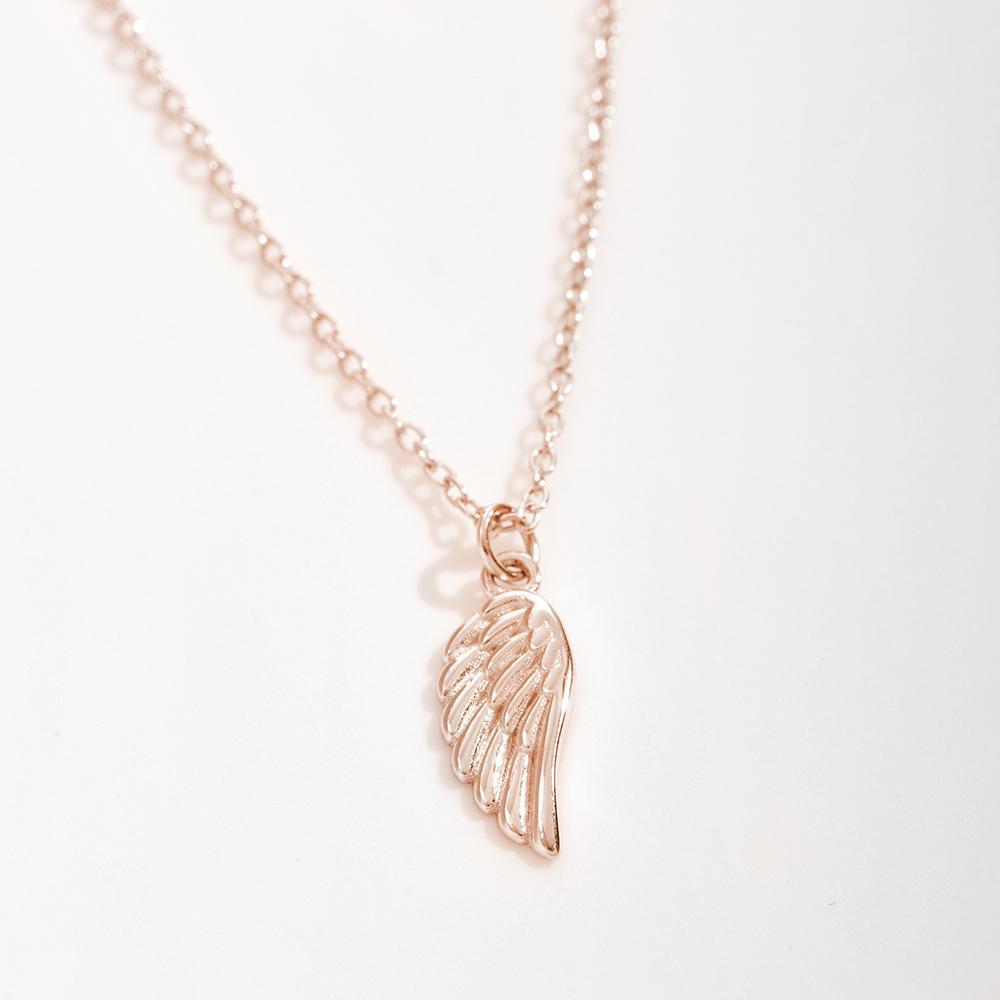 Unbiological Sisters Wing Necklace
