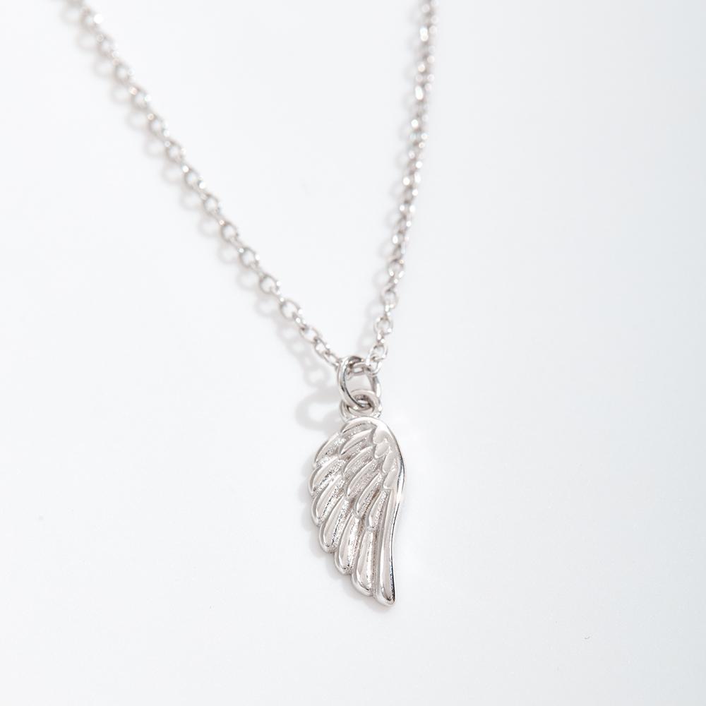 Funny Gift for Her Wing Necklace
