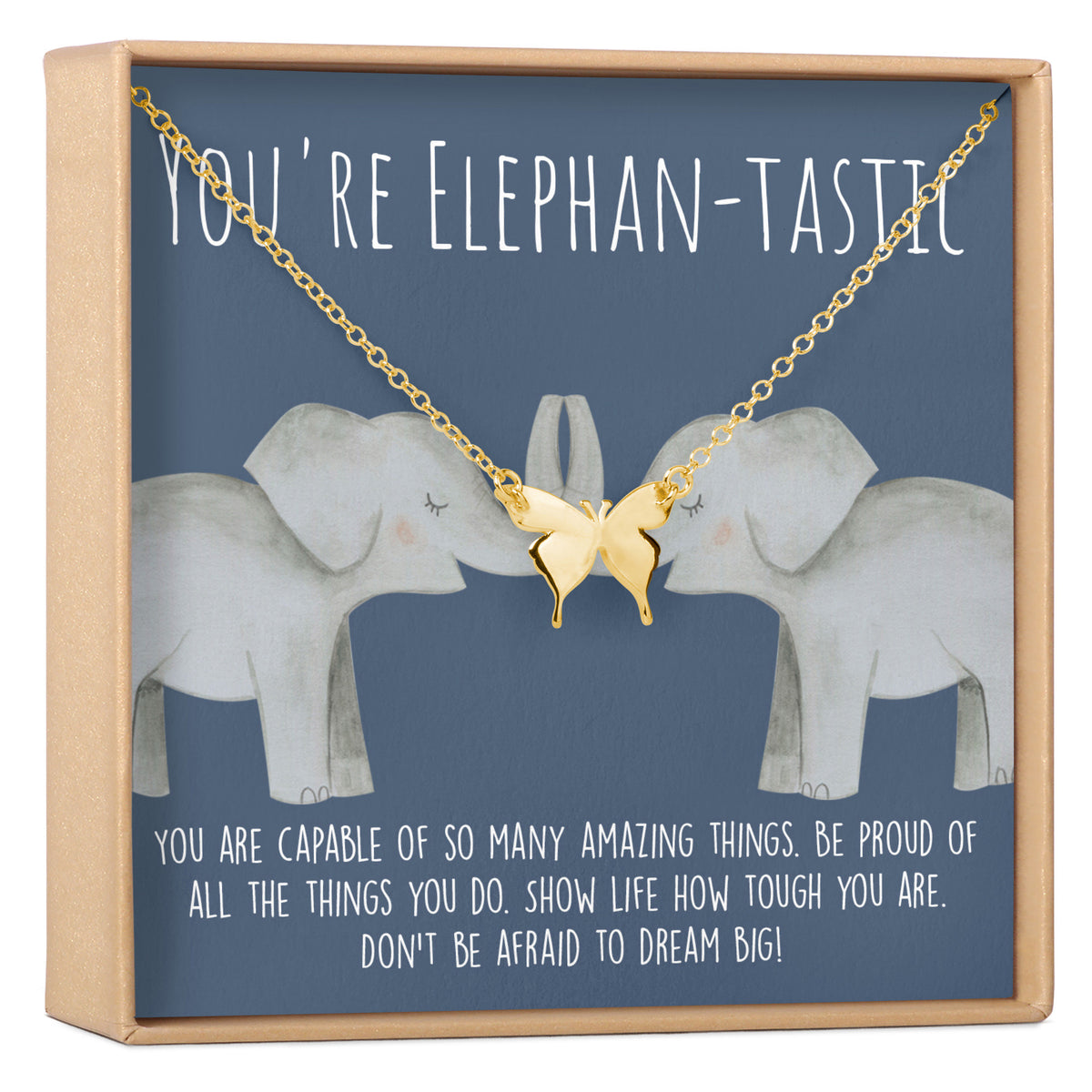 Elephant Lover Necklace, Multiple Styles