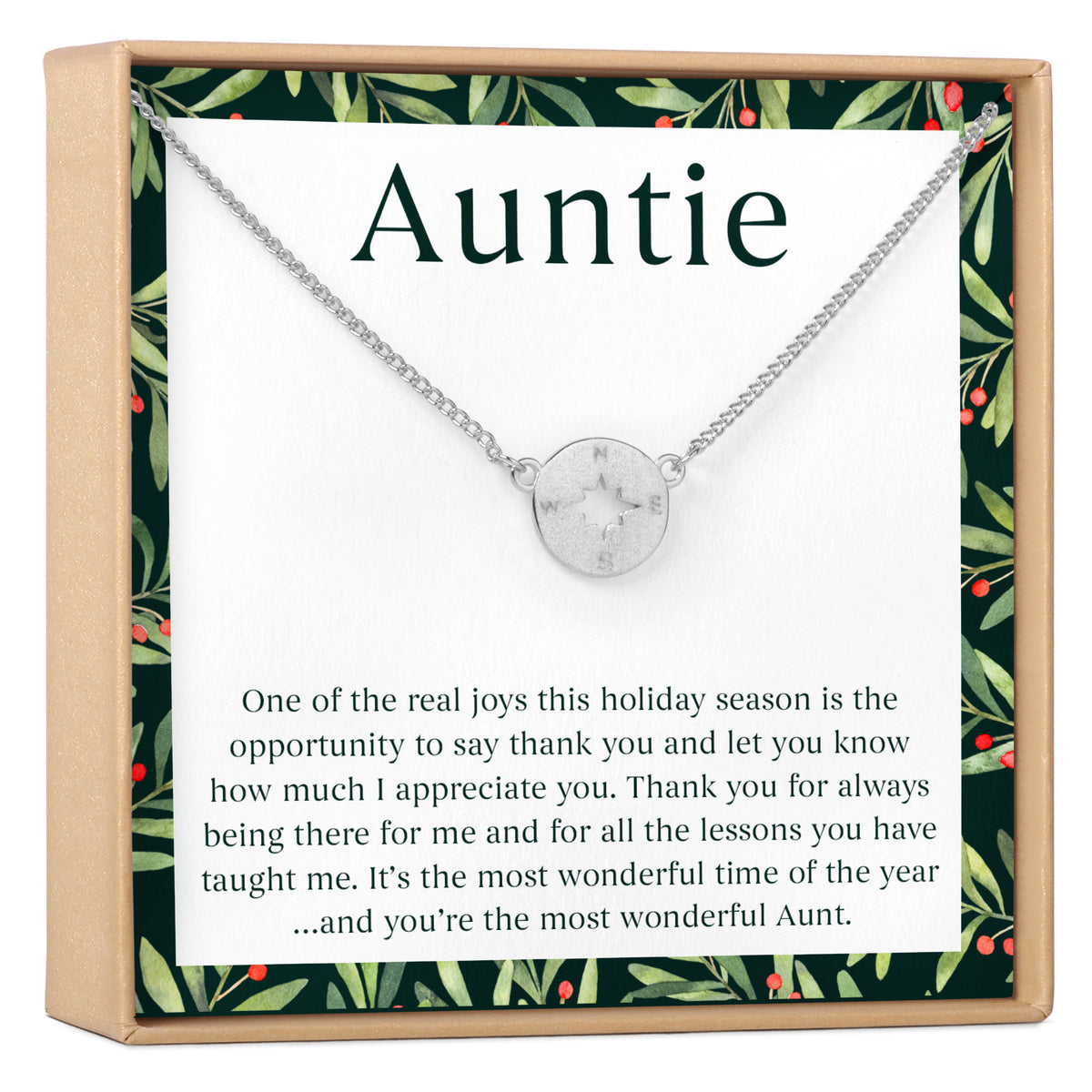 Aunt Gift For Auntie Aunt Necklace Gift Aunt Jewelry For Aunt Birthday -  Sayings into Things