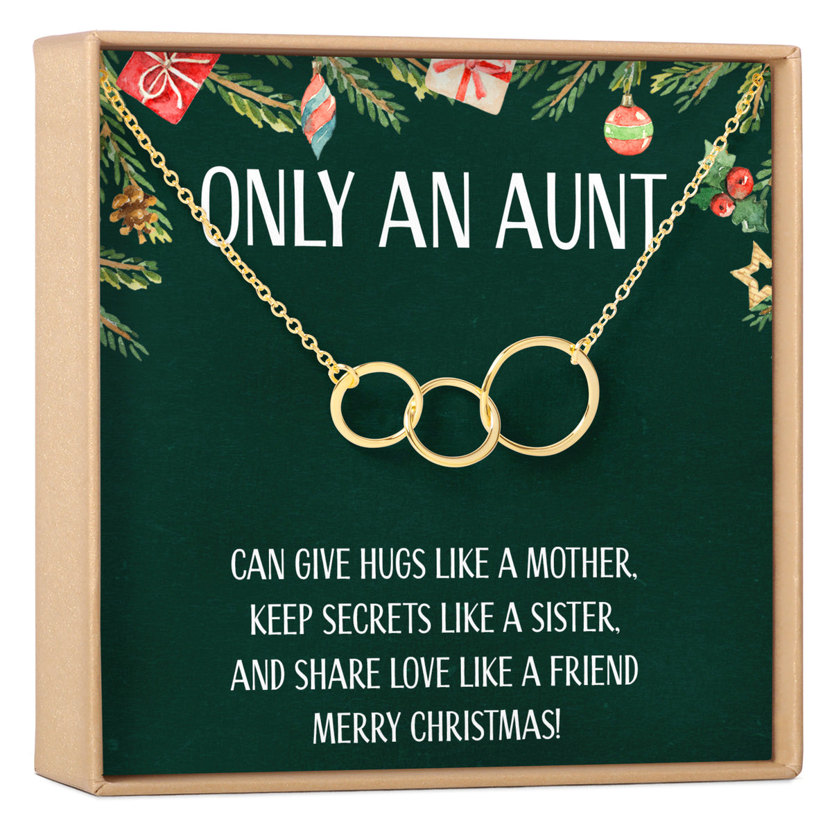 Christmas Gift for Aunt Necklace, Multiple Styles