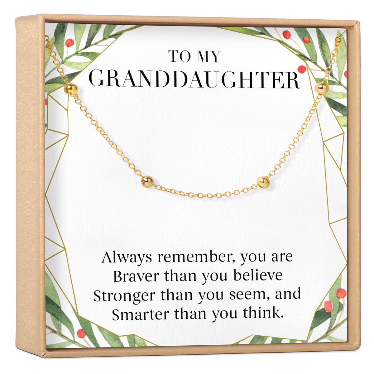 Christmas Gift for Granddaughter Dot Bracelet Bracelet
