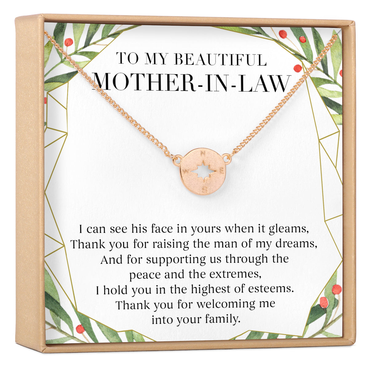 Christmas Gift for Mother in Law Necklace, Multiple Styles - Dear Ava