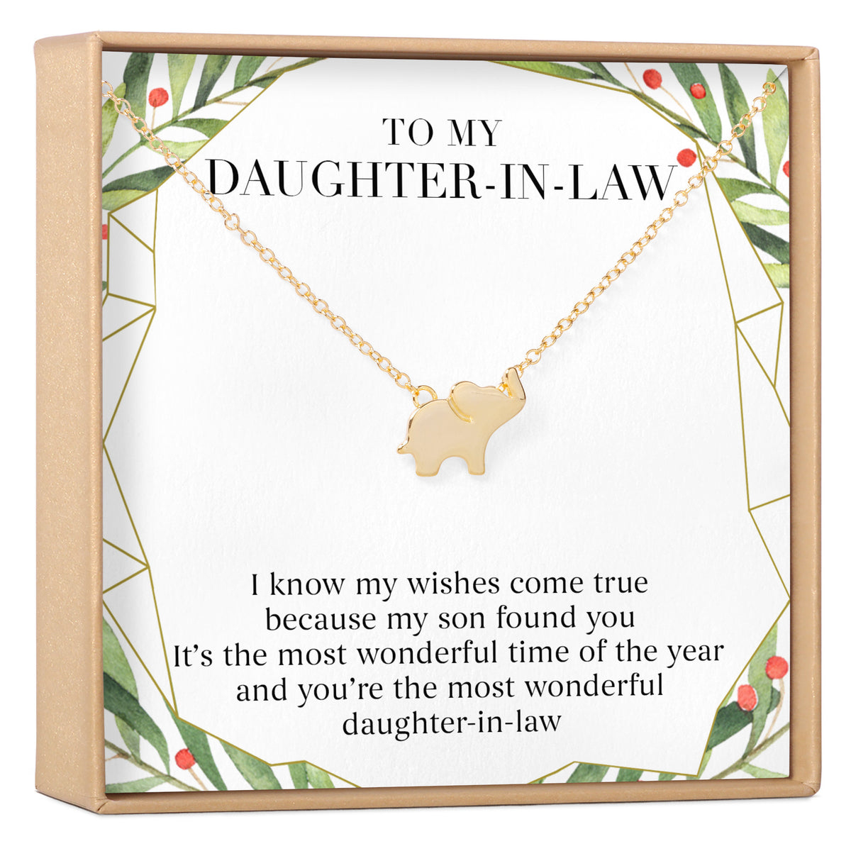 Christmas Gift for Daughter in Law Necklace, Multiple Styles