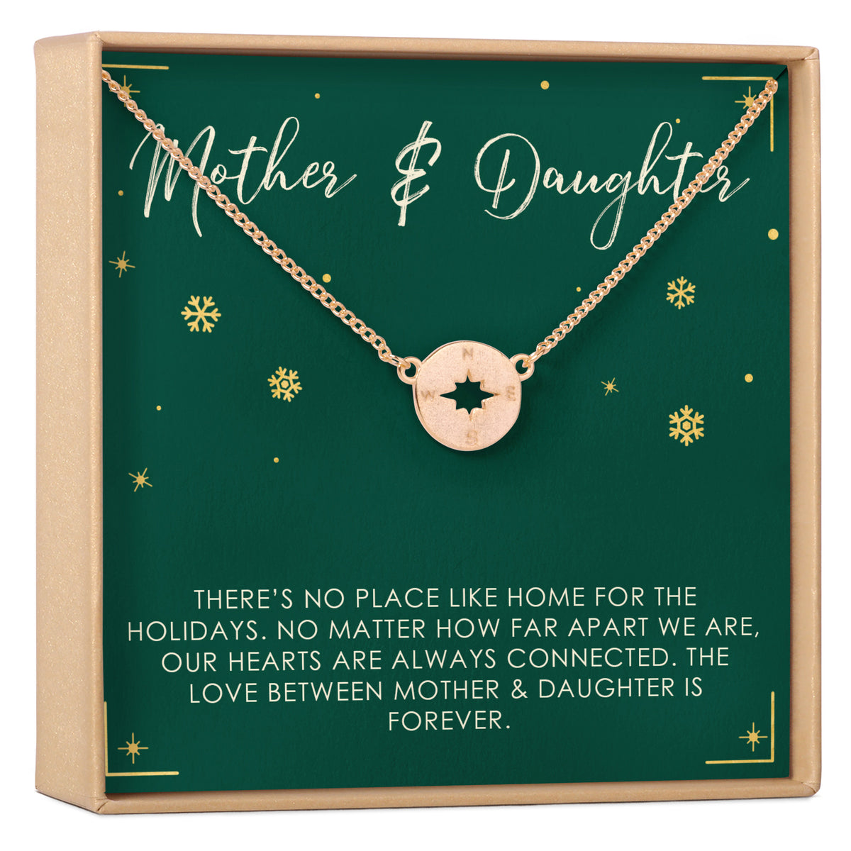 Mother &amp; Daughter Christmas Necklace, Multiple Styles