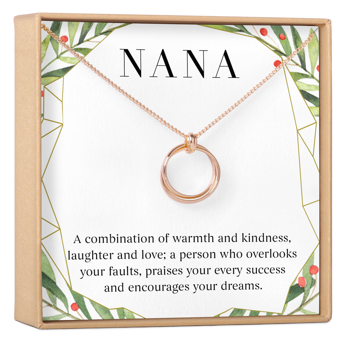 Christmas Gift For Nana Necklace, Multiple Styles