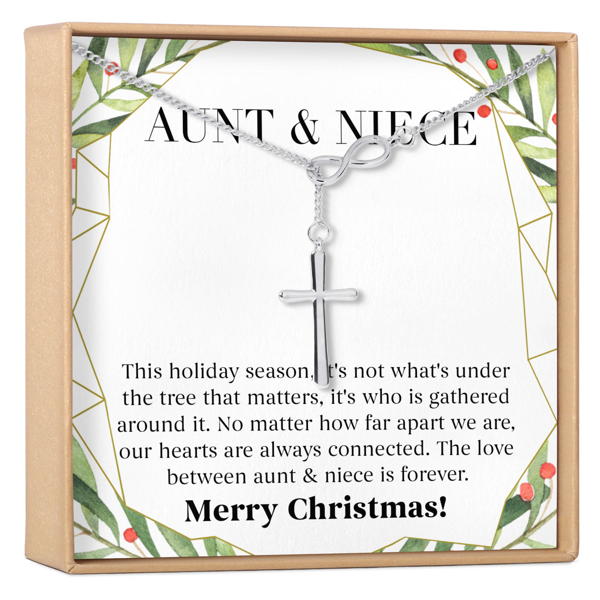 Aunt - Niece Christmas Necklace, Multiple Styles - Dear Ava