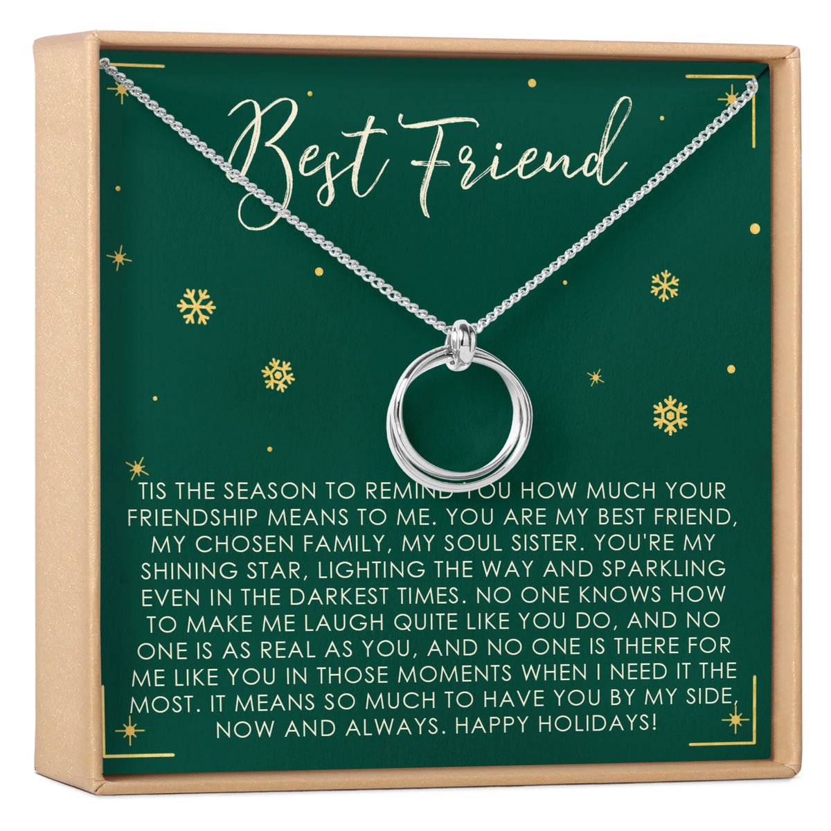 Necklace Gifts Best Friend Neck Chain Bonus Mom Friendship Necklaces  Butterflies Friends 2 Girls Gift - Walmart.com