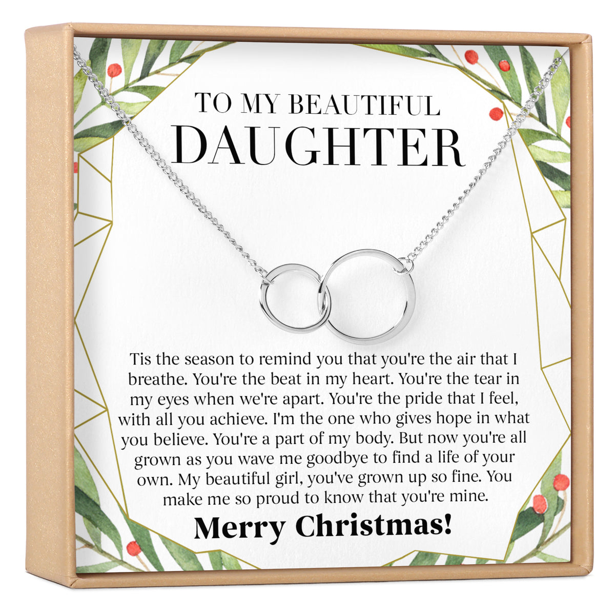 Christmas Gift for Daughter Necklace, Multiple Styles