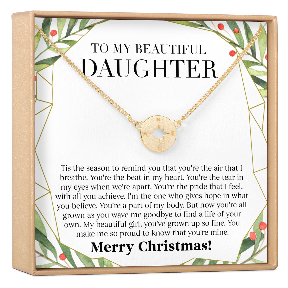 Christmas Gift for Daughter Necklace, Multiple Styles