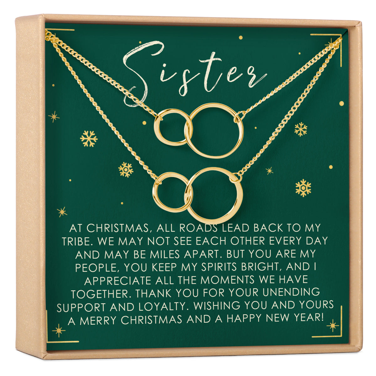 Christmas Gift for Sister Necklace, Multiple Styles