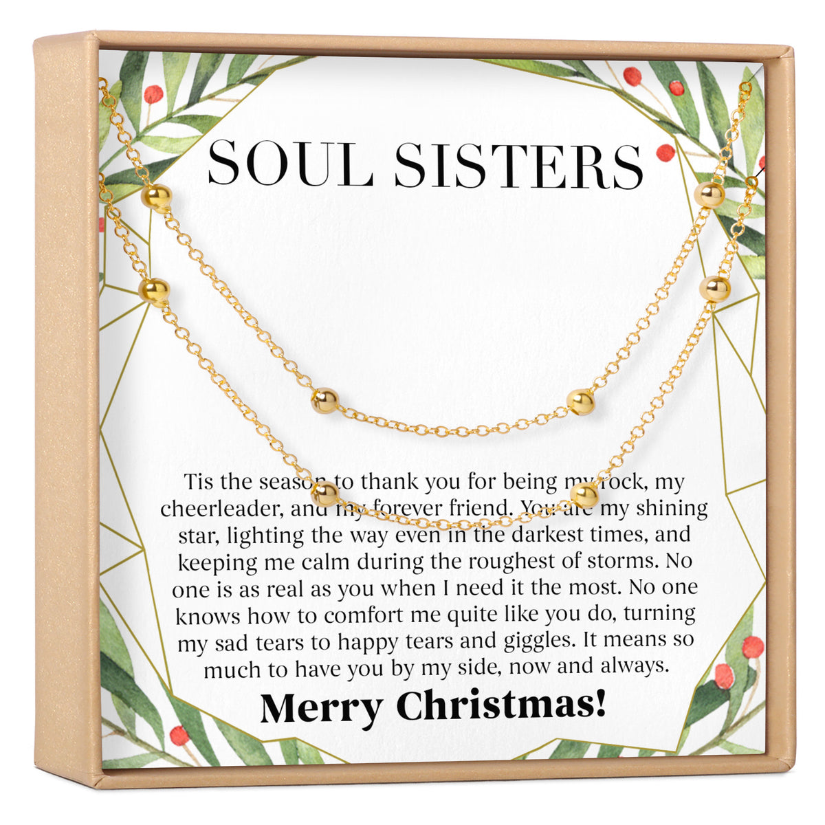 Soul Sisters Christmas Dot  Bracelet Set
