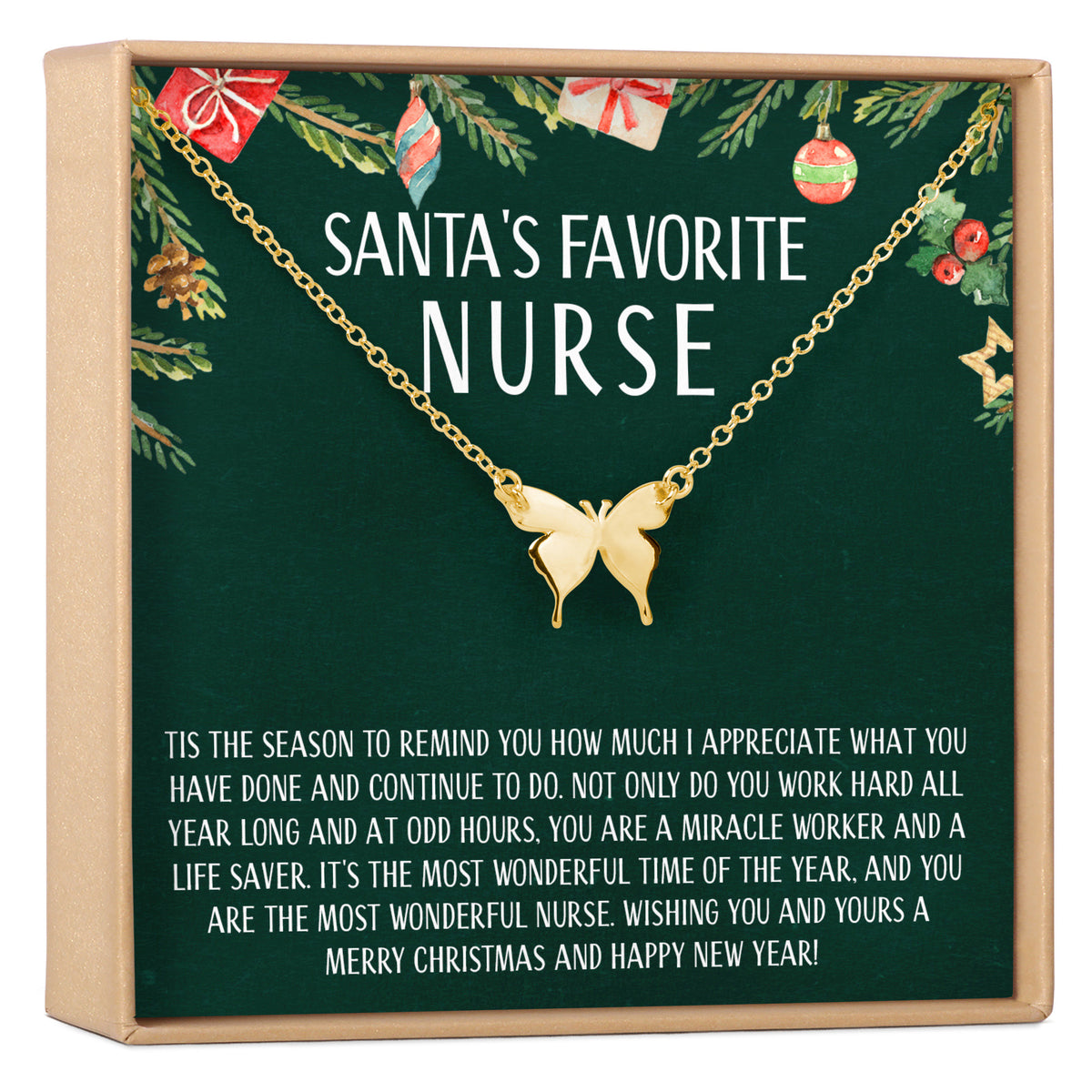 Christmas Gift for Nurse Necklace, Multiple Styles