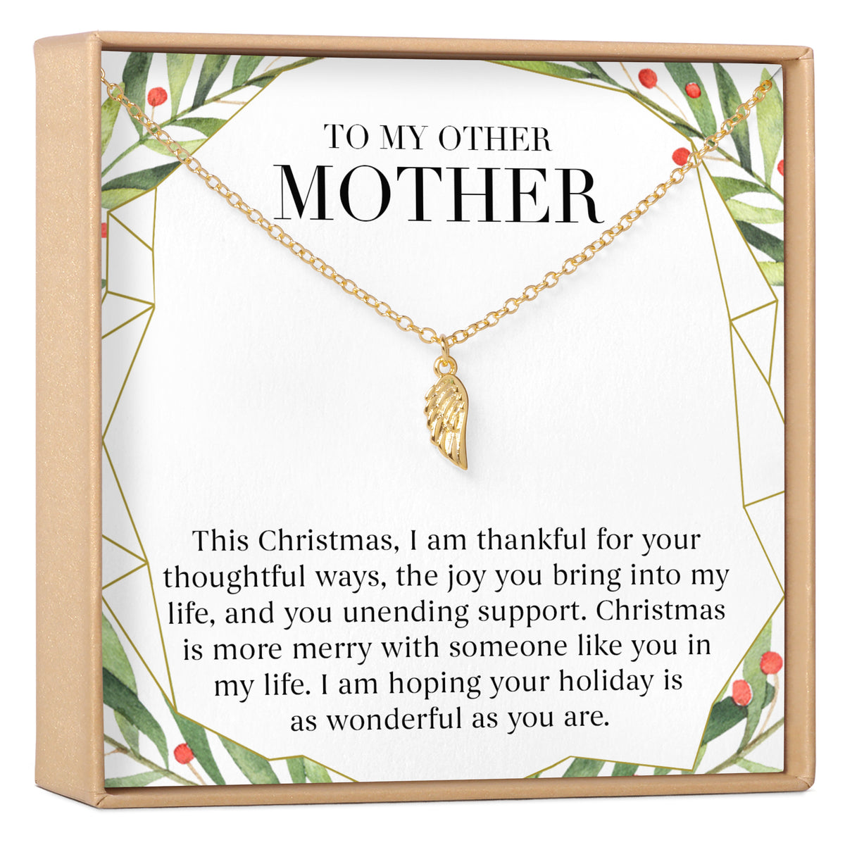 Christmas Gift for Mom Necklace - Dear Ava