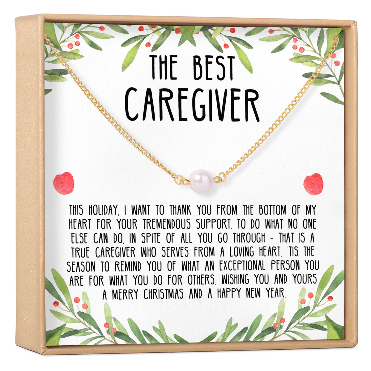 Christmas Gift for Caregiver Necklace, Multiple Styles