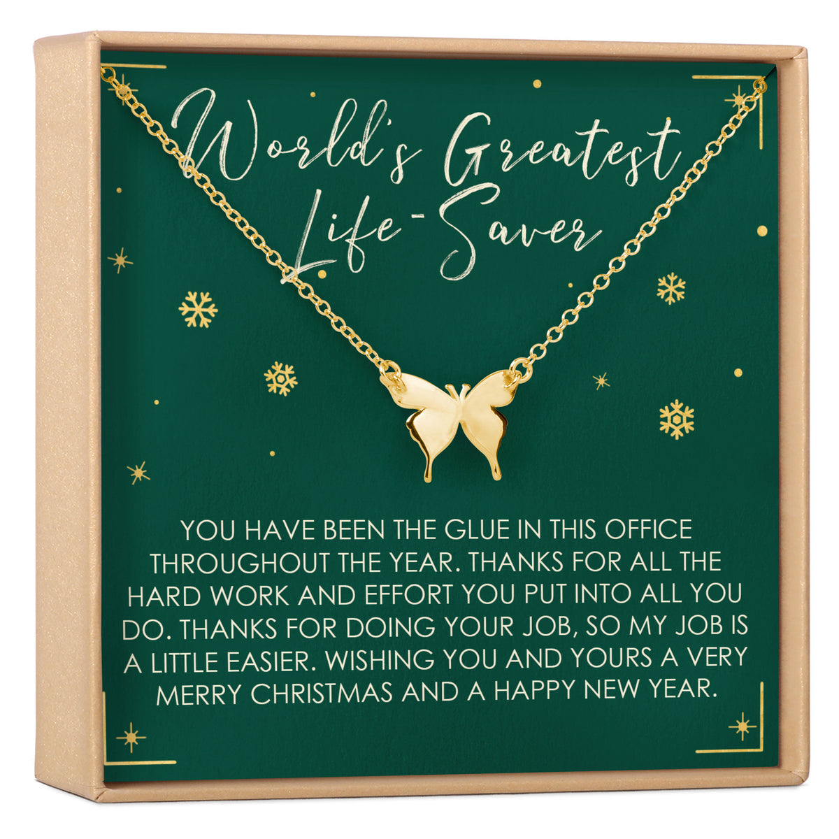 Christmas Gift for Administrative Assistant Necklace, Multiple Styles