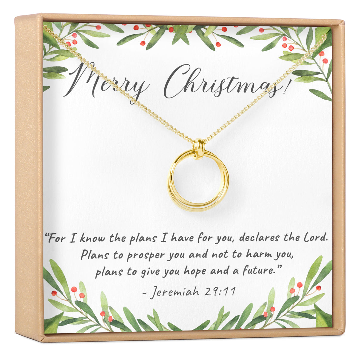 Christmas Gift for Christian Necklace, Multiple Styles