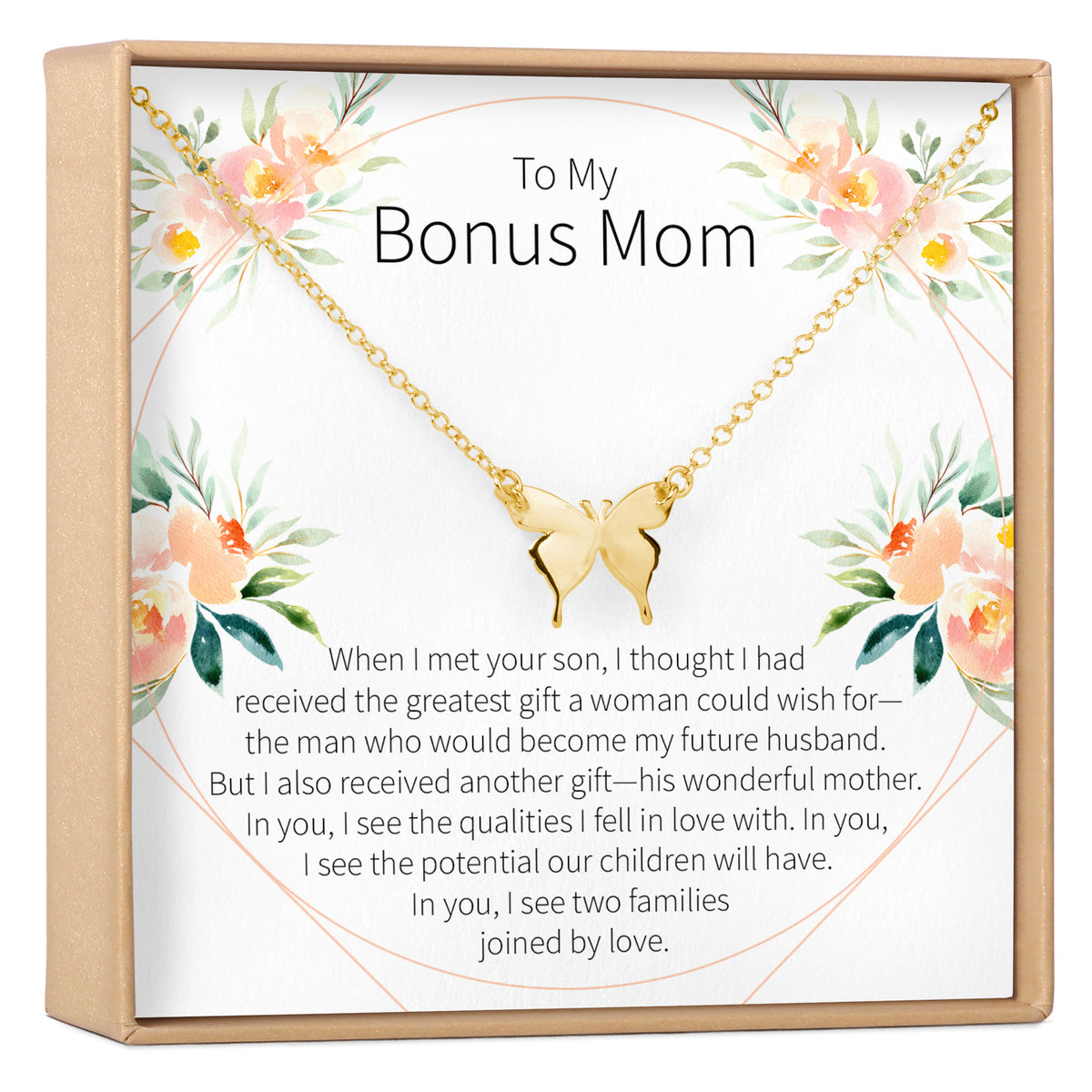 Gift To My Mom From Son Mothers Day Birthday Christmas Gifts For Mom  Necklace