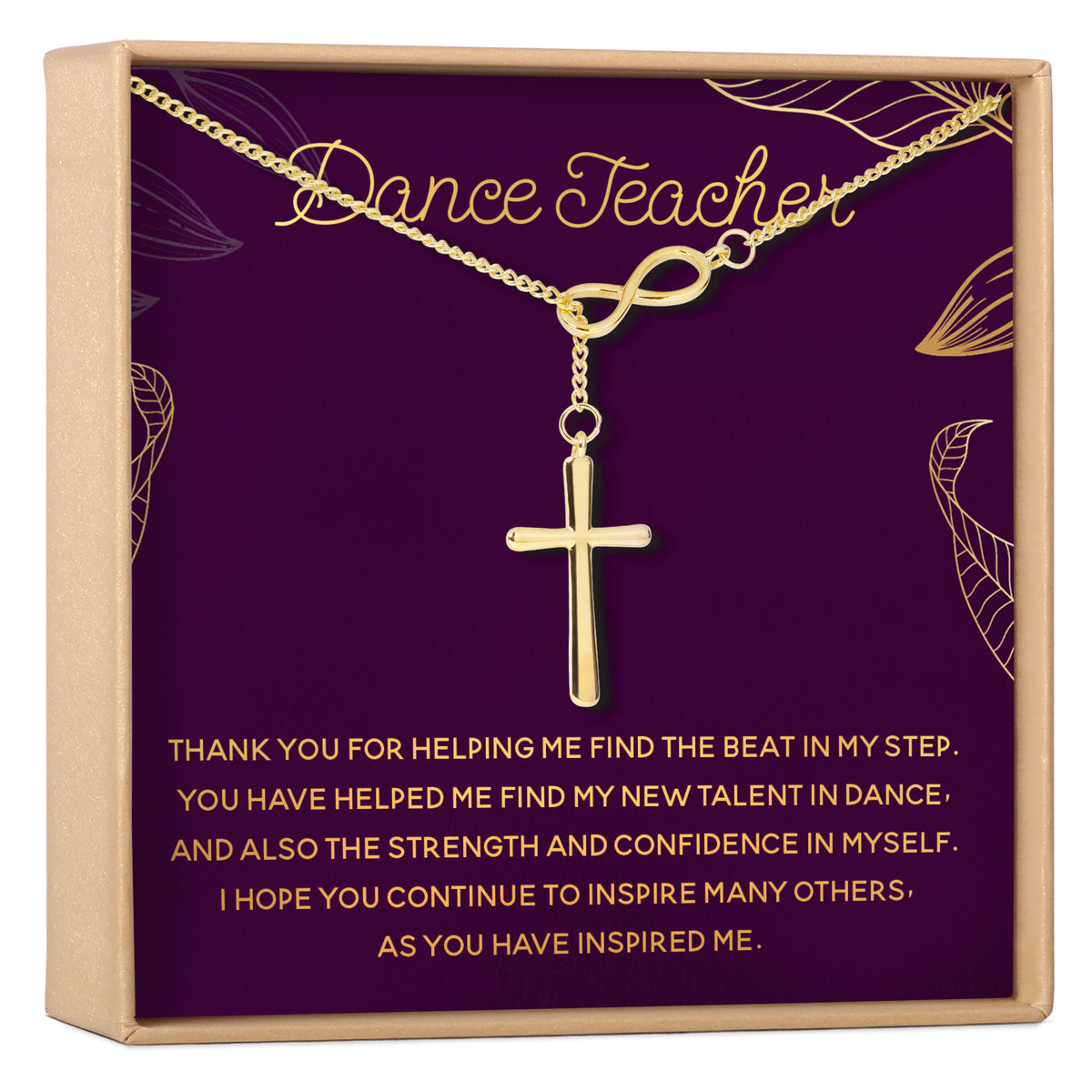 Dance Teacher Necklace, Multiple Styles Jewelry