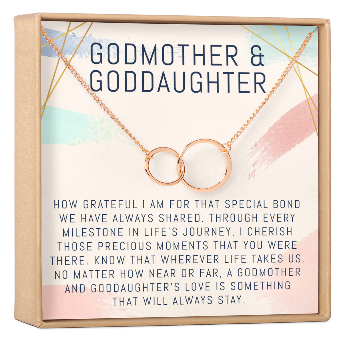 Godmother-Goddaughter Necklace, Multiple Styles Jewelry