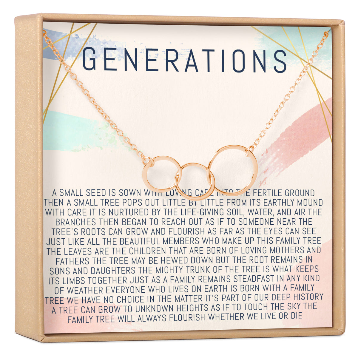 Generations Necklace, Multiple Styles Jewelry
