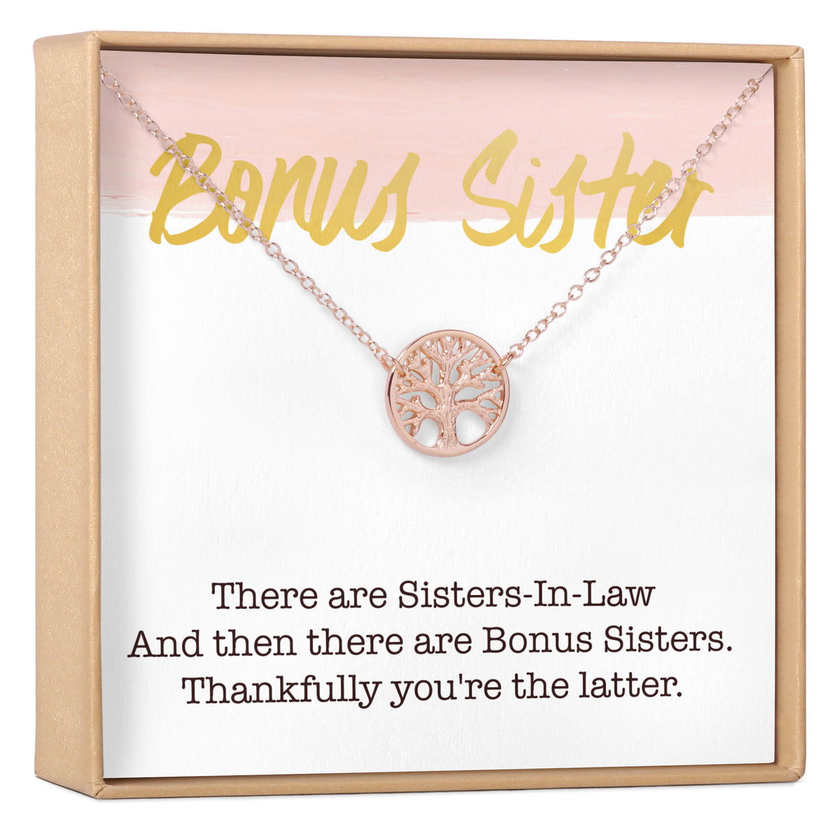 Sisters Necklace: Sister Gift, Gift for Sister, Sister Birthday Gift, Big  Sister Gift, Giggles, Secrets, Tree of Life - Dear Ava