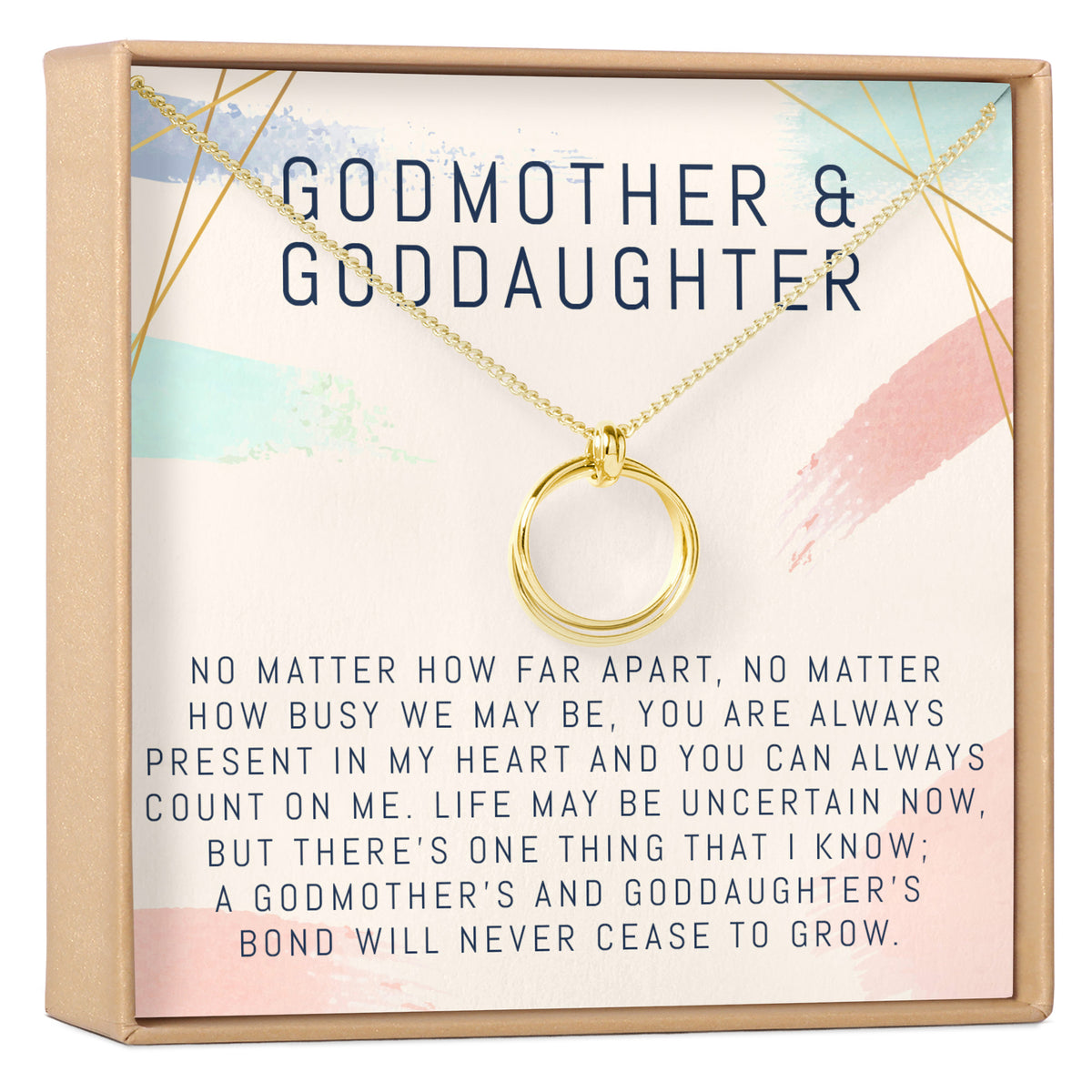 Godmother &amp; Goddaughter Necklace, Multiple Styles Necklace