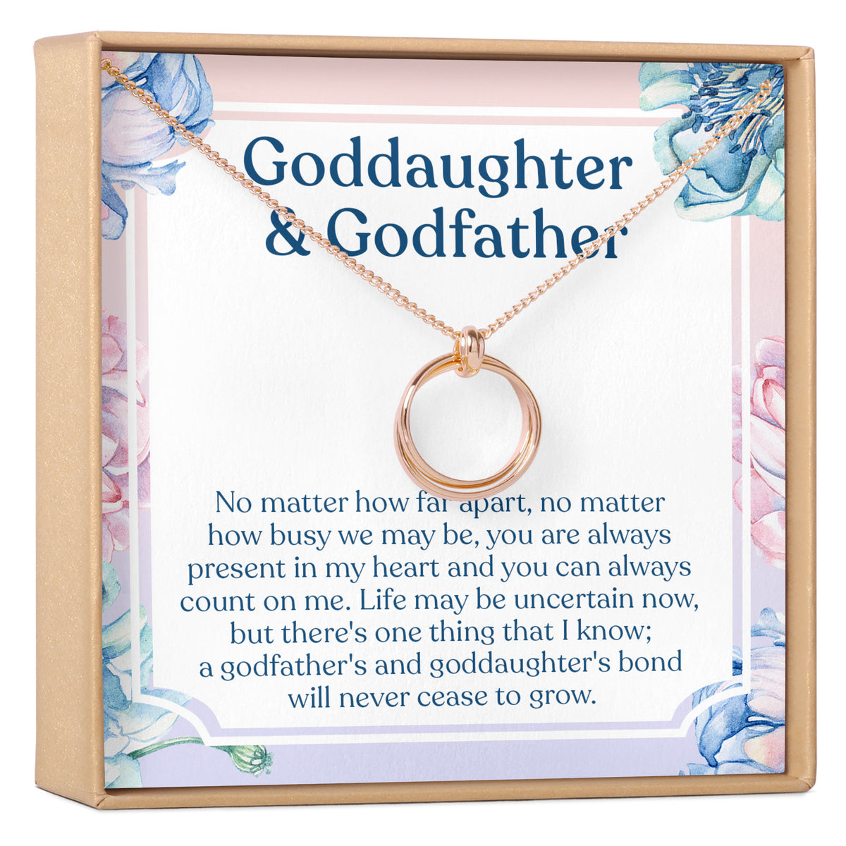 Goddaughter &amp; Godfather Necklace, Multiple Styles Necklace