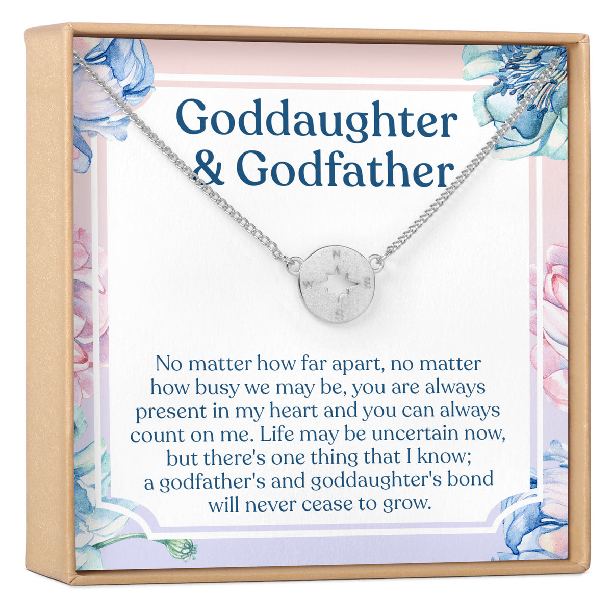 Goddaughter &amp; Godfather Necklace, Multiple Styles Necklace