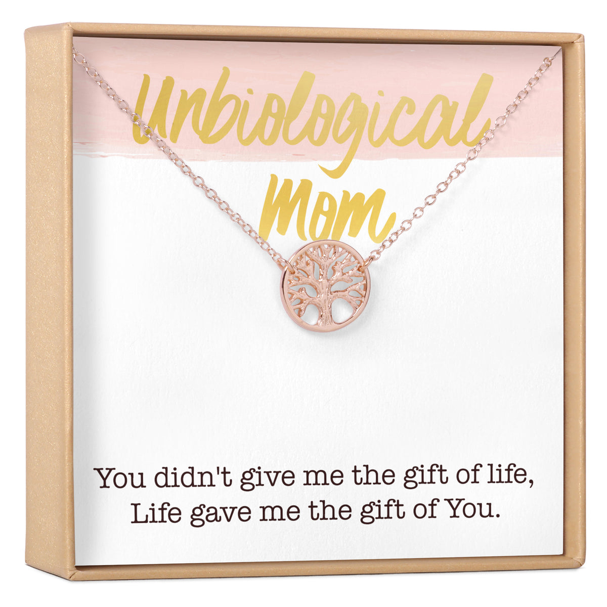 Unbiological Mom Necklace, Multiple Styles Necklace