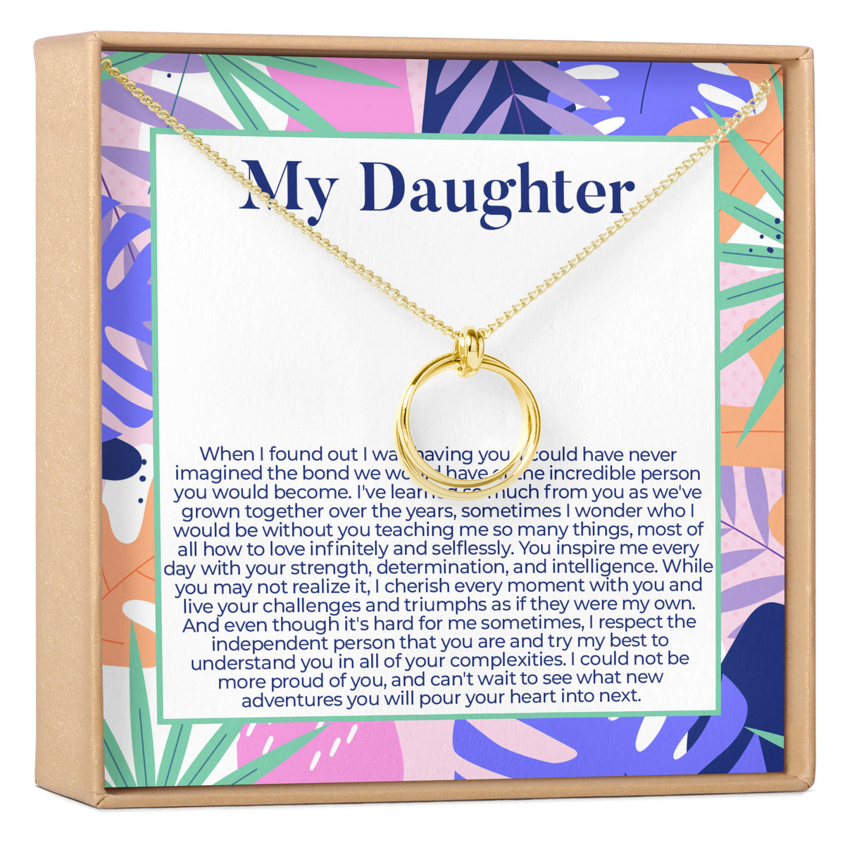 Father &amp; Daughter Necklace, Multiple Styles Necklace