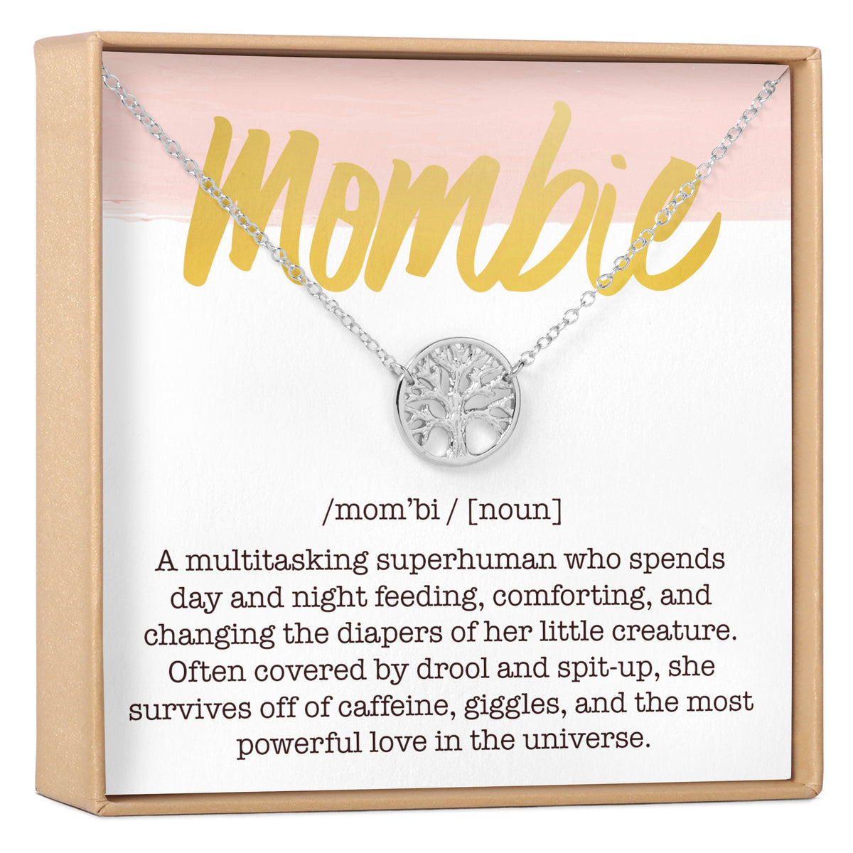 Mombie (New Mom) Necklace, Multiple Styles Necklace - Dear Ava