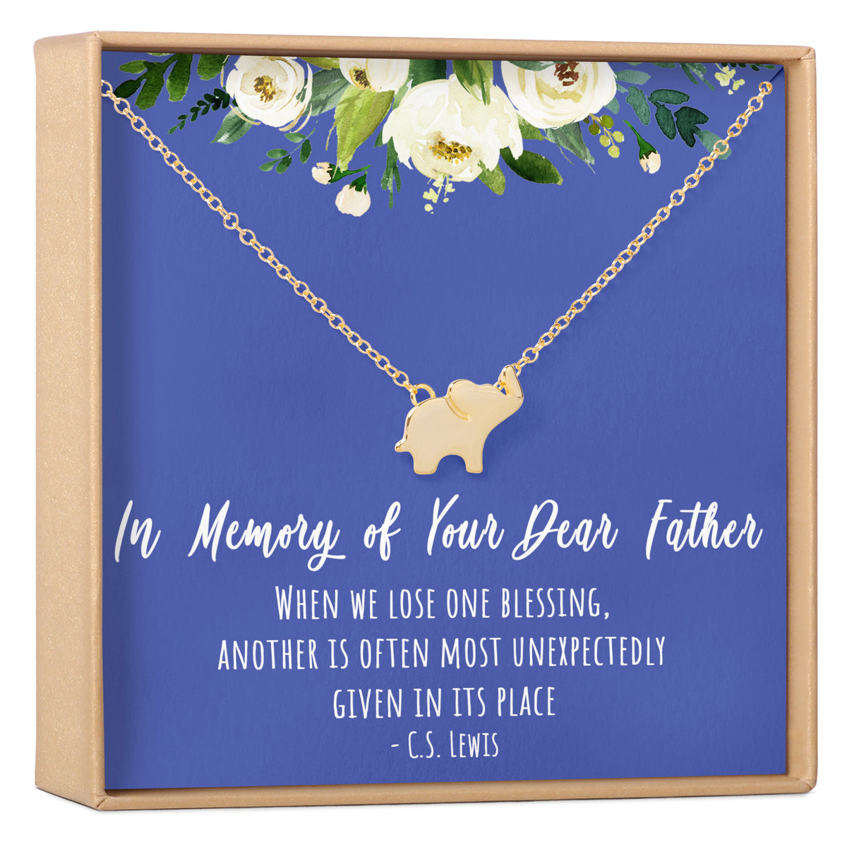 Loss of Father Necklace, Multiple Styles Necklace