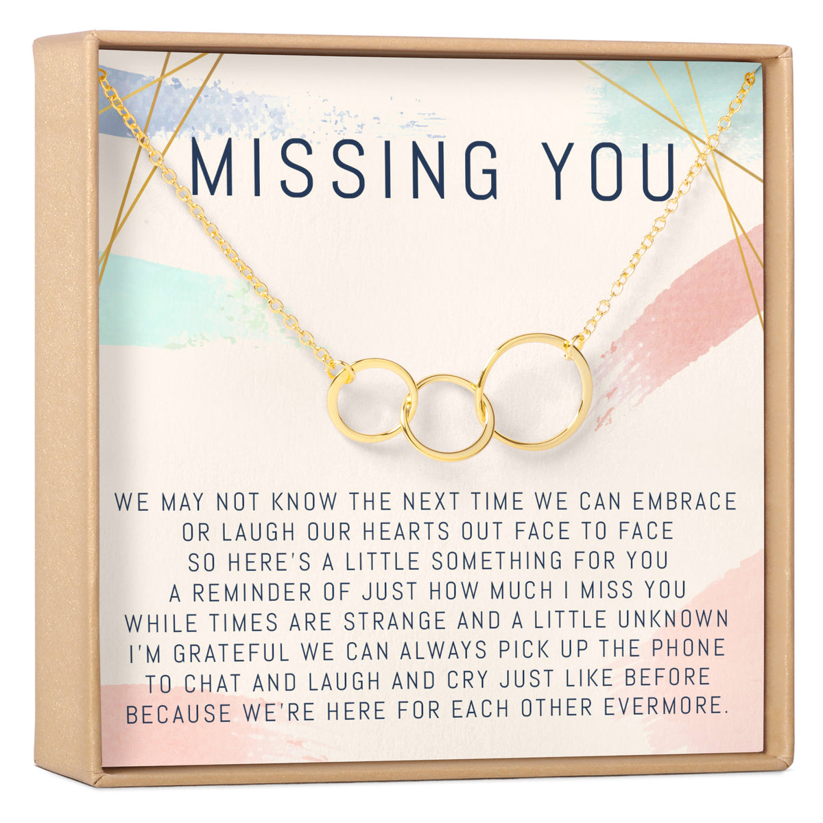 Miss You Necklace, Multiple Styles Necklace